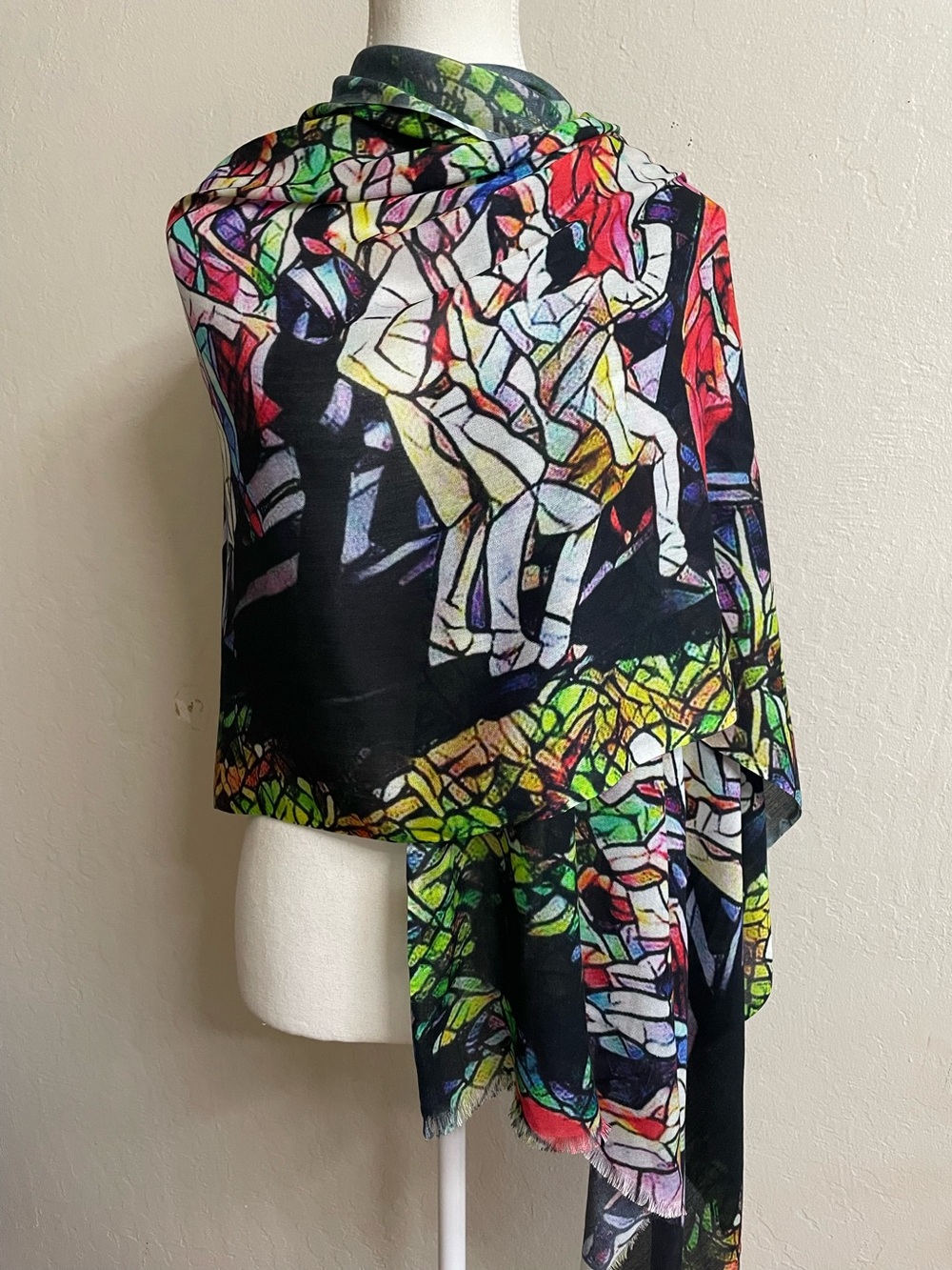 Colorful wrap